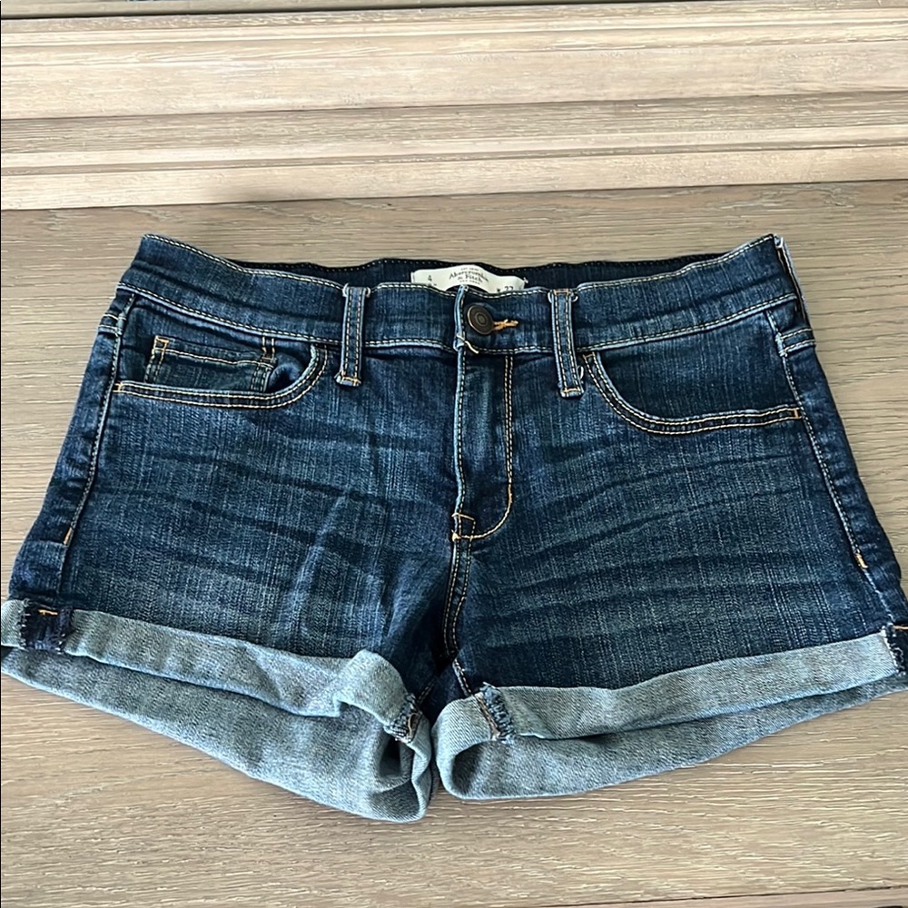 Abercrombie & Fitch Blue Jean Shorts Classic Denim